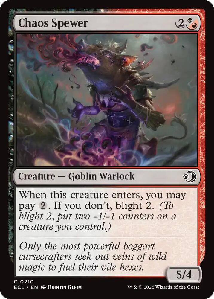 Chaos Spewer [Lorwyn Eclipsed] 210