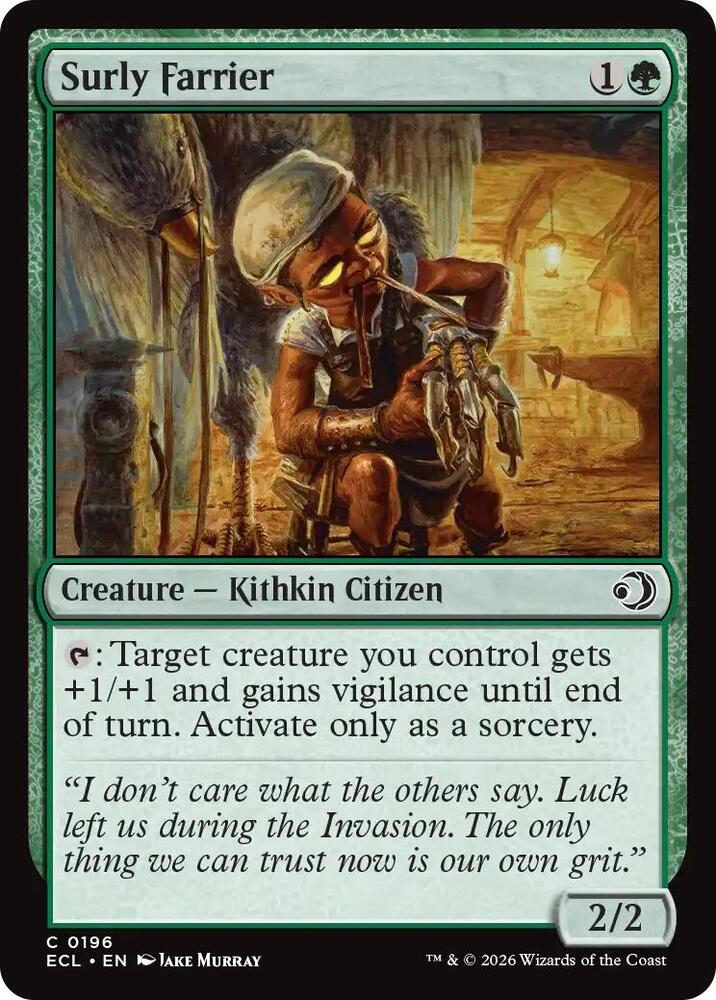 Surly Farrier [Lorwyn Eclipsed] 196