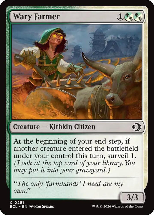 Wary Farmer [Lorwyn Eclipsed] 251