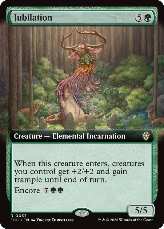 Jubilation (Extended Art) [Commander: Lorwyn Eclipsed] 37