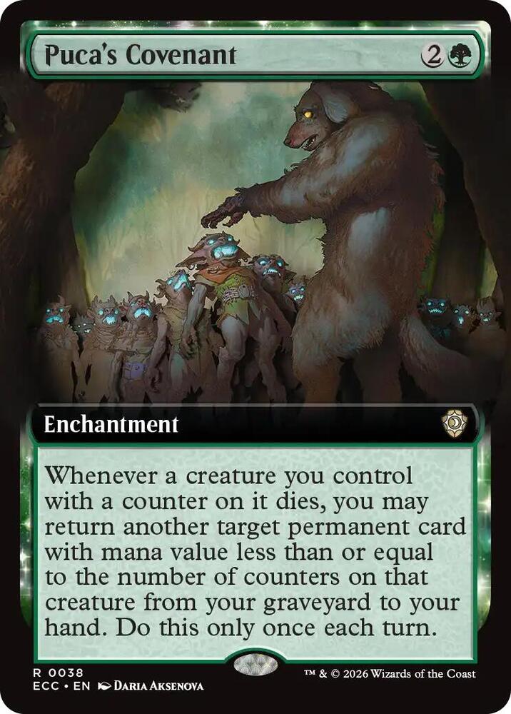 Puca's Covenant (Extended Art) [Commander: Lorwyn Eclipsed] 38