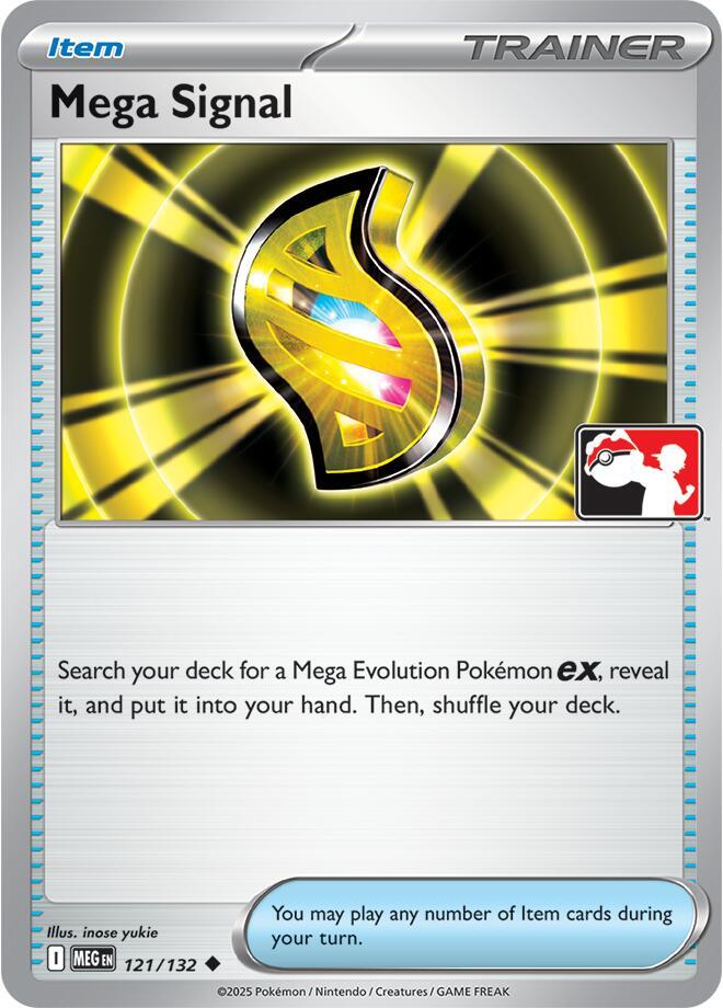 Mega Signal - 121/132 [Prize Pack Series Cards] 121/132
