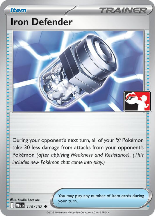 Iron Defender - 118/132 [Prize Pack Series Cards] 118/132