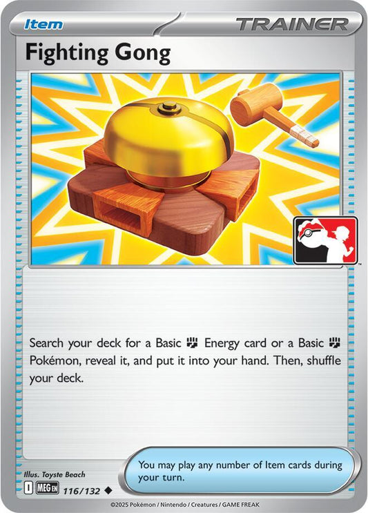 Fighting Gong - 116/132 [Prize Pack Series Cards] 116/132
