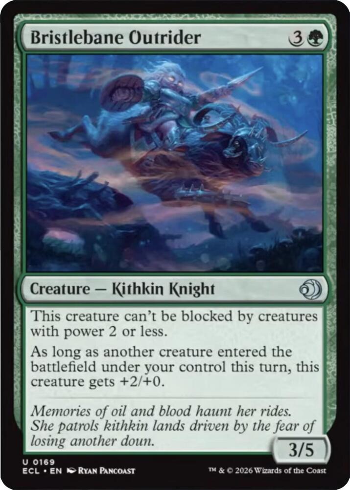 Bristlebane Outrider [Lorwyn Eclipsed] 169