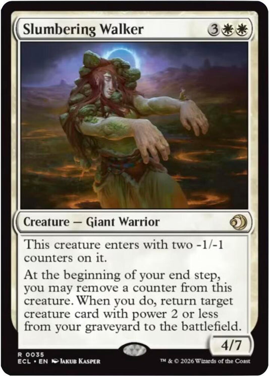 Slumbering Walker [Lorwyn Eclipsed] 35