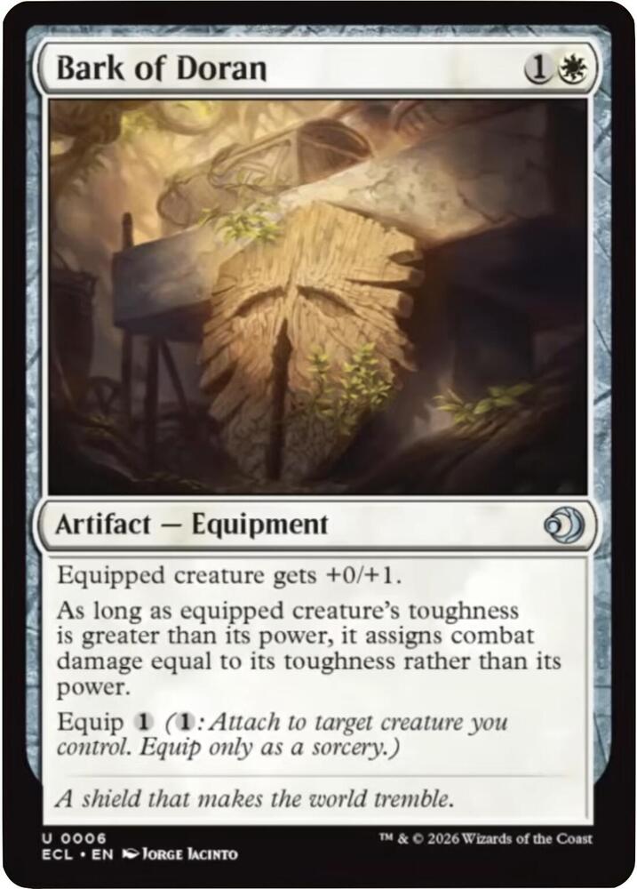 Bark of Doran [Lorwyn Eclipsed] 6