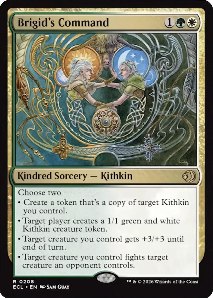 Brigid's Command [Lorwyn Eclipsed] 208