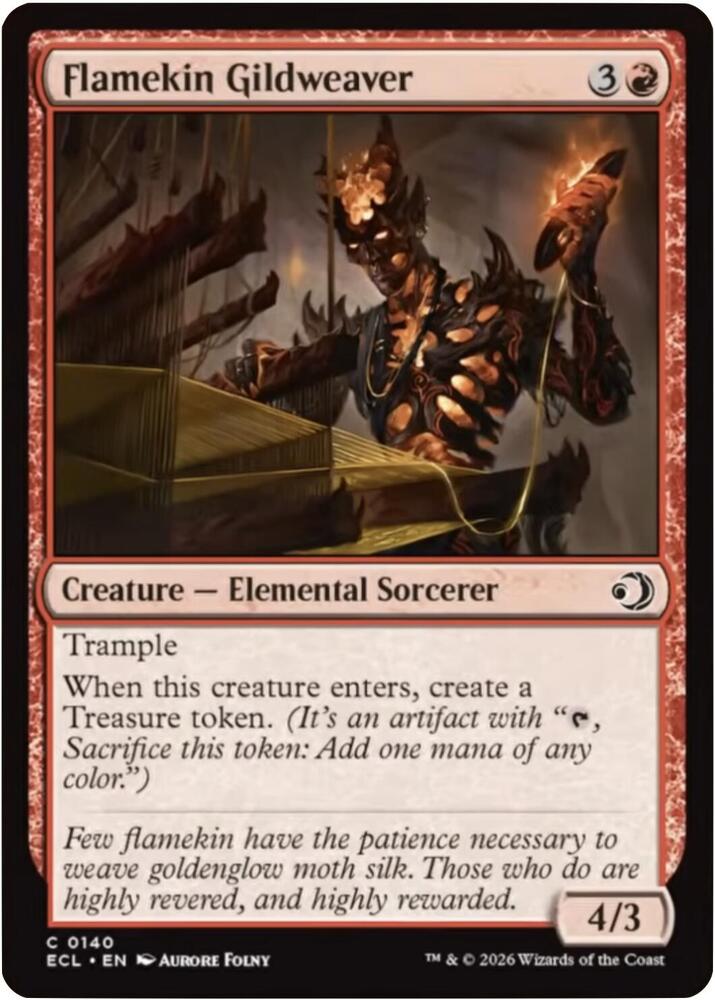 Flamekin Gildweaver [Lorwyn Eclipsed] 140