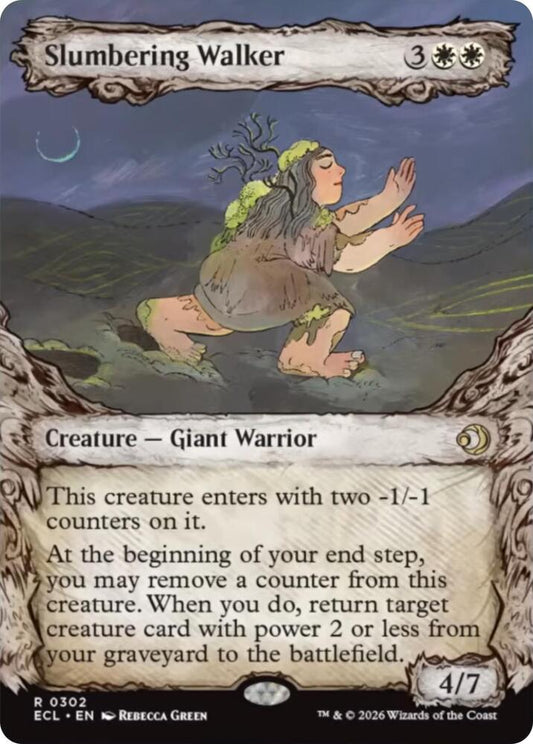 Slumbering Walker (Showcase) [Lorwyn Eclipsed] 302