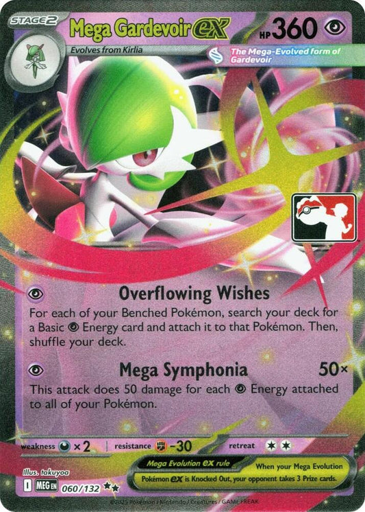 Mega Gardevoir ex - 060/132 [Prize Pack Series Cards] 060/132