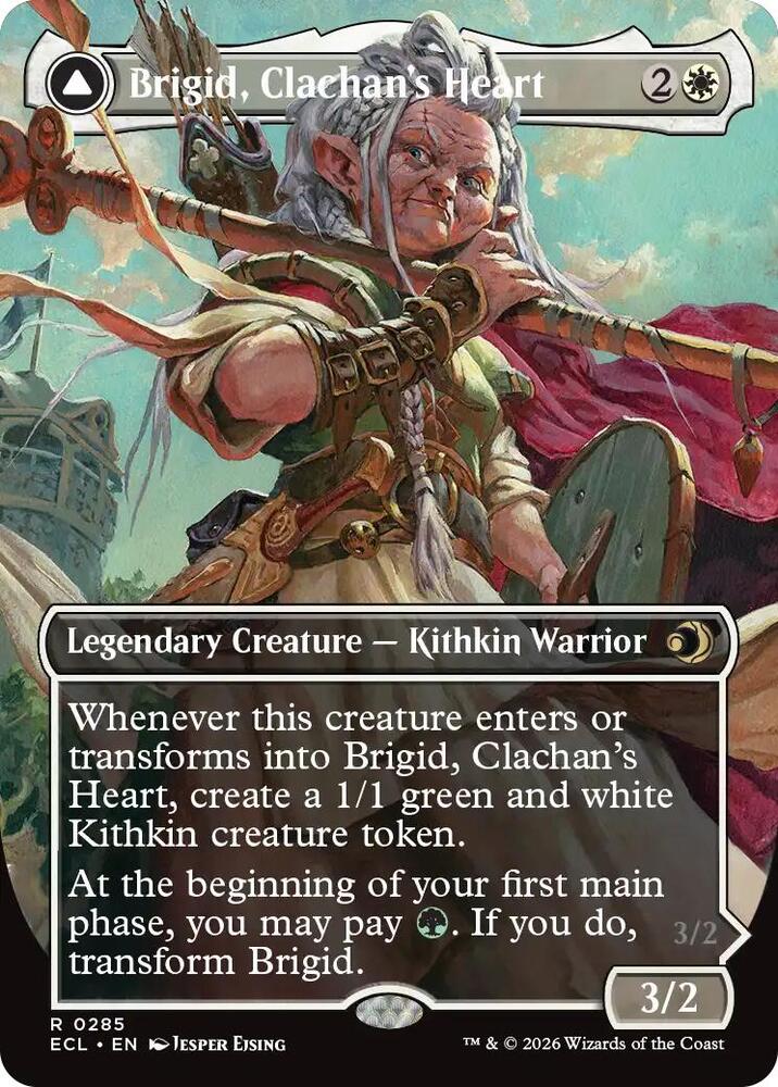 Brigid, Clachan's Heart (Borderless) [Lorwyn Eclipsed] 285