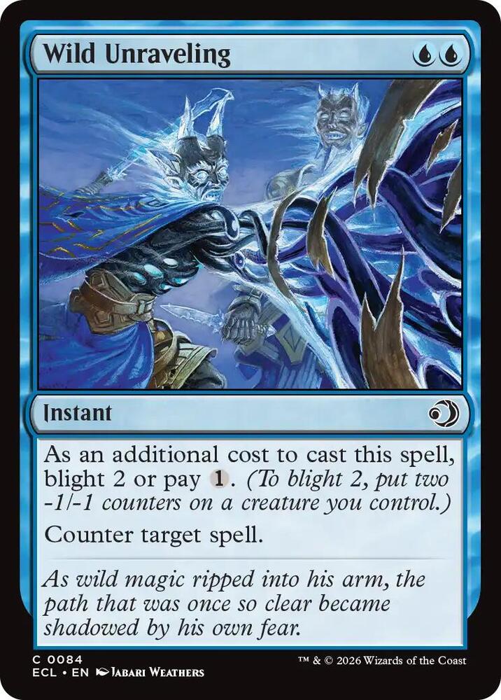 Wild Unraveling [Lorwyn Eclipsed] 84