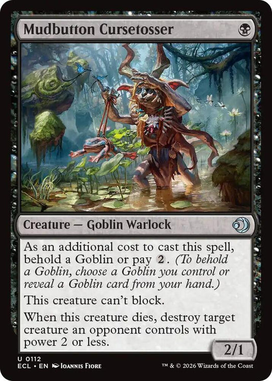 Mudbutton Cursetosser [Lorwyn Eclipsed] 112