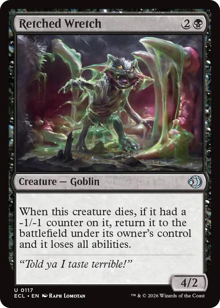 Retched Wretch [Lorwyn Eclipsed] 117