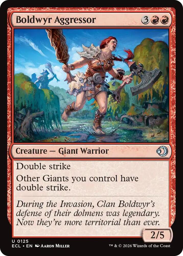 Boldwyr Aggressor [Lorwyn Eclipsed] 125