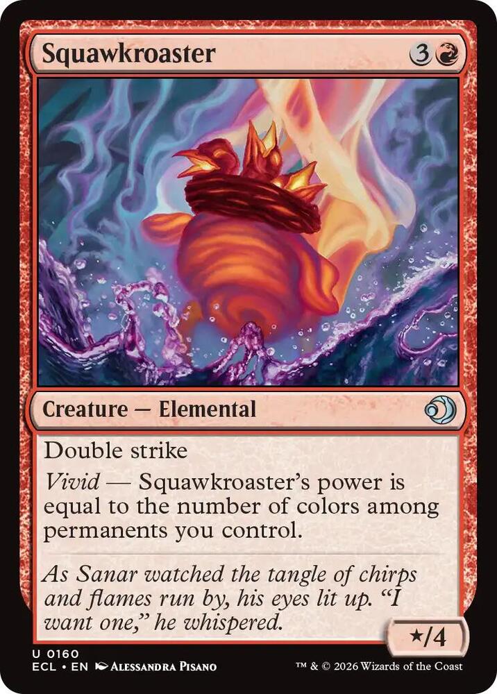 Squawkroaster [Lorwyn Eclipsed] 160