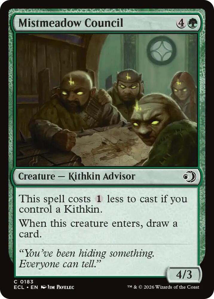 Mistmeadow Council [Lorwyn Eclipsed] 183