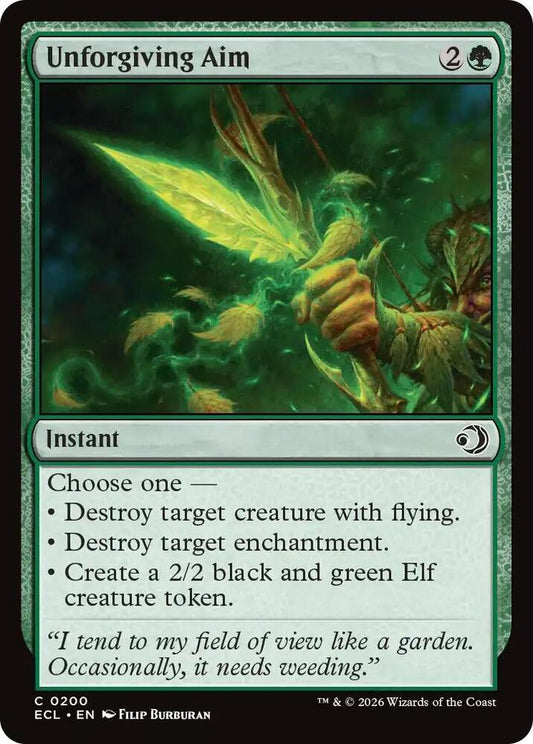 Unforgiving Aim [Lorwyn Eclipsed] 200