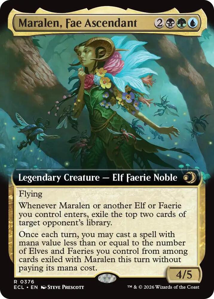 Maralen, Fae Ascendant (Extended Art) [Lorwyn Eclipsed] 376