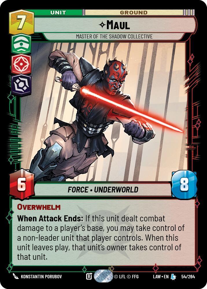 Maul - Master of the Shadow Collective [A Lawless Time] 54/264