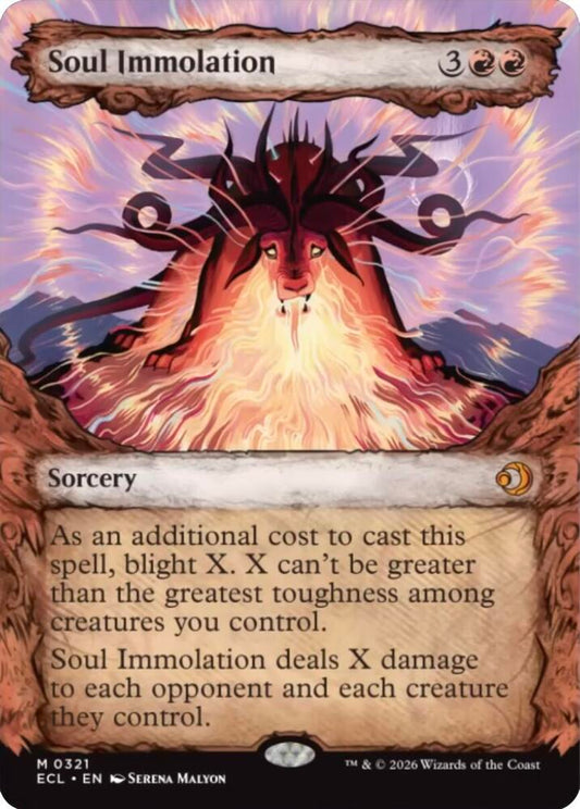 Soul Immolation (Showcase) [Lorwyn Eclipsed] 321