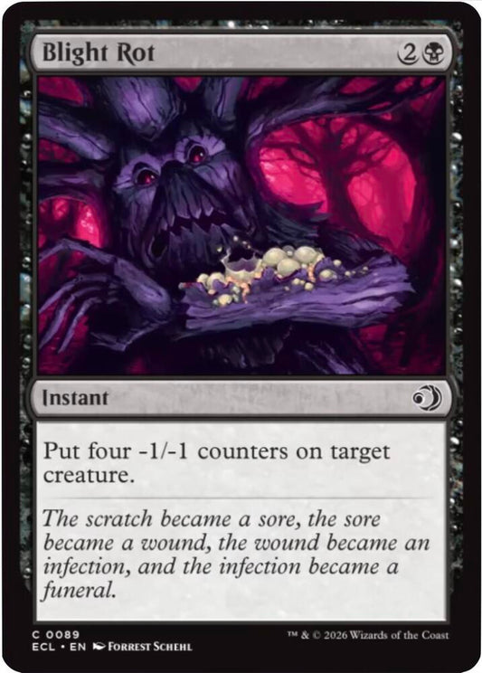 Blight Rot [Lorwyn Eclipsed] 89