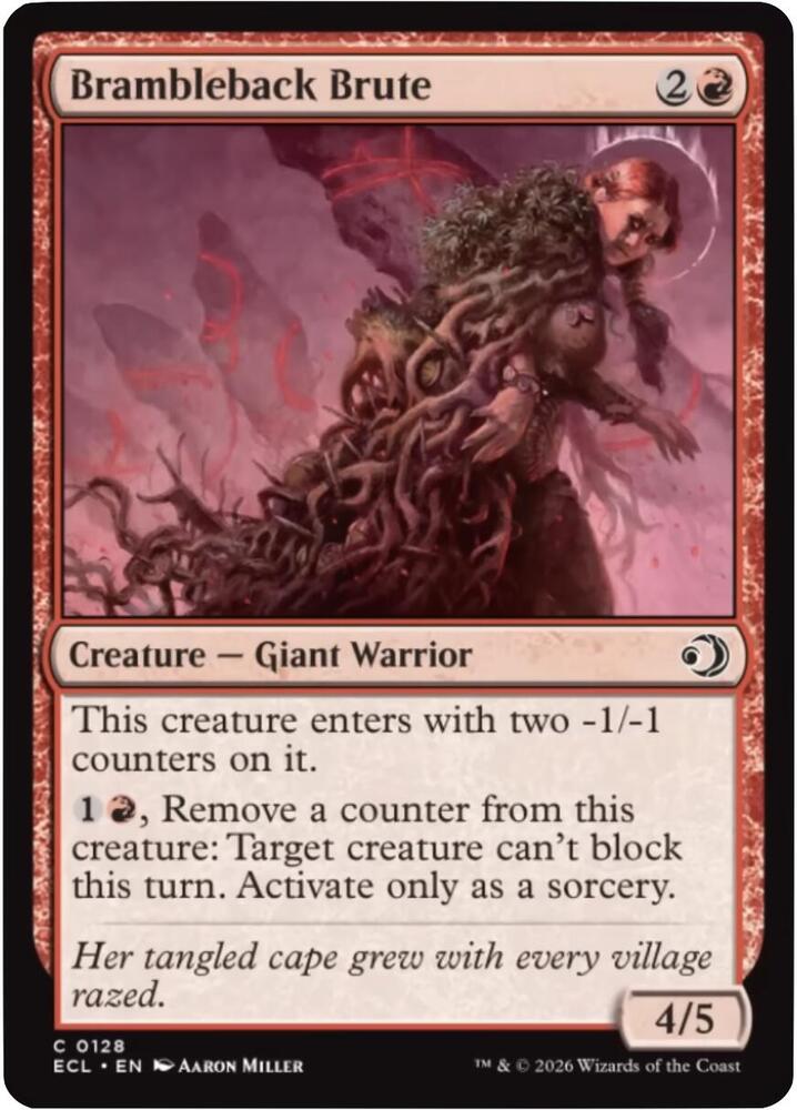 Brambleback Brute [Lorwyn Eclipsed] 128