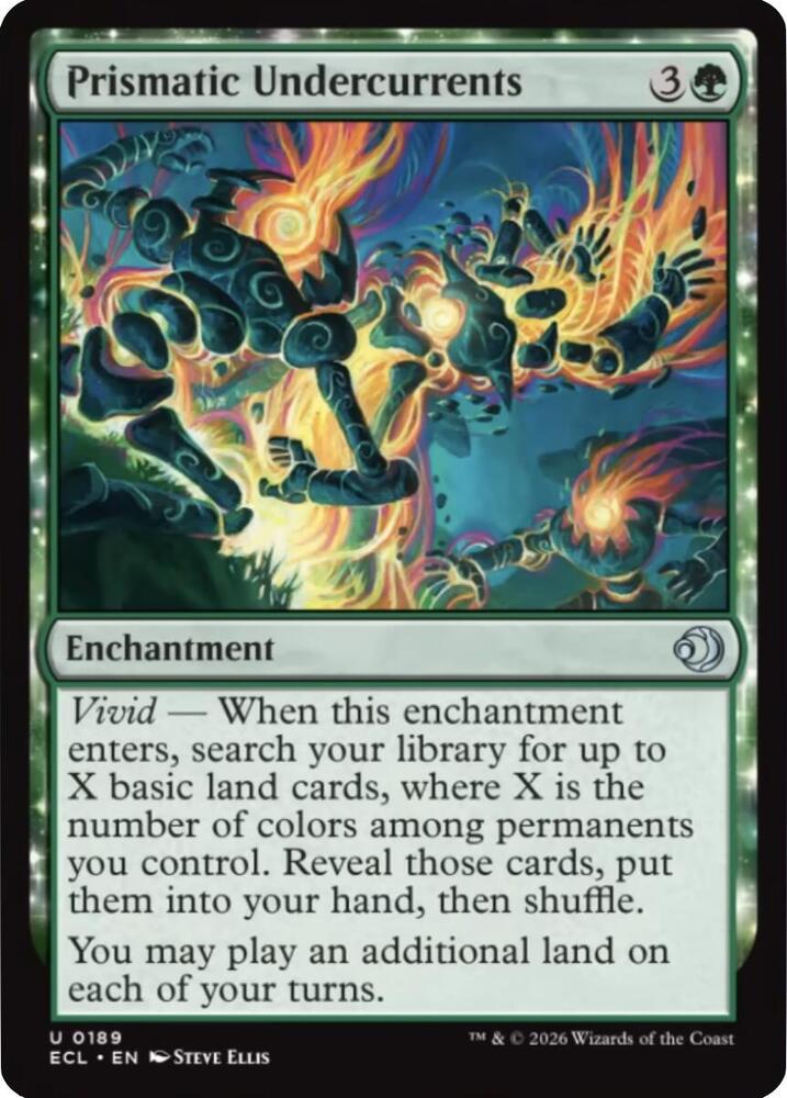 Prismatic Undercurrents [Lorwyn Eclipsed] 189