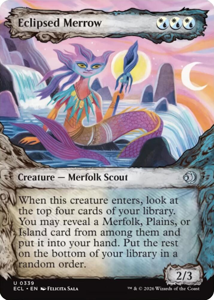 Eclipsed Merrow (Showcase) [Lorwyn Eclipsed] 339