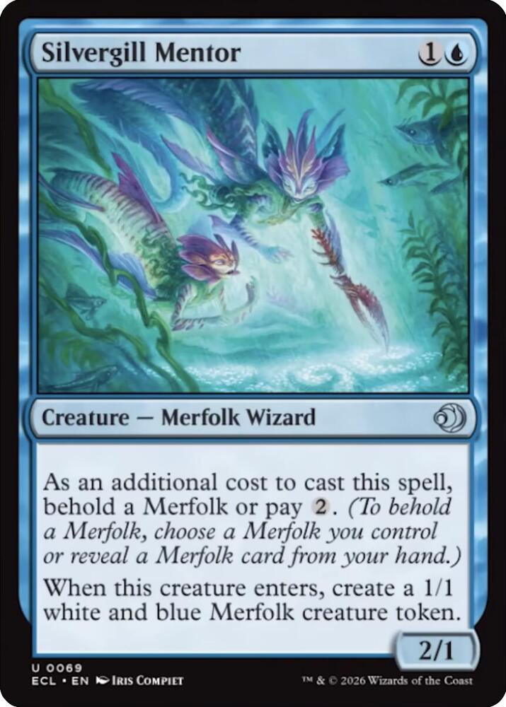 Silvergill Mentor [Lorwyn Eclipsed] 69