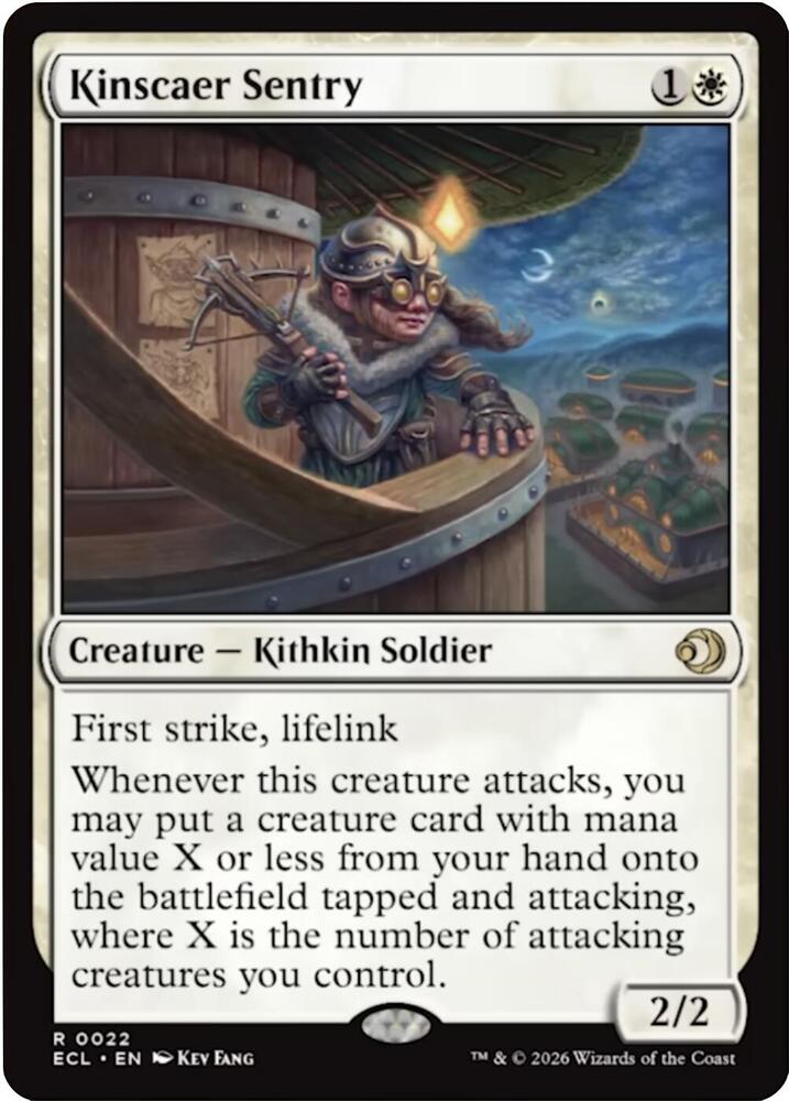 Kinscaer Sentry [Lorwyn Eclipsed] 22