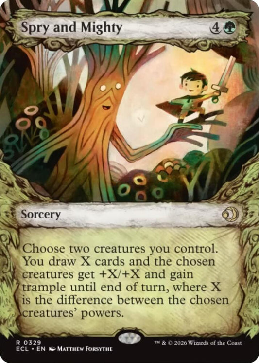 Spry and Mighty (Showcase) [Lorwyn Eclipsed] 329