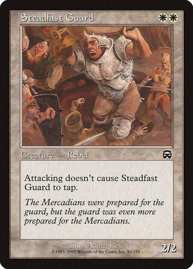 Steadfast Guard [Mercadian Masques] 50