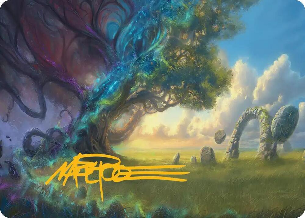 Morningtide's Light Art Card (Gold-Stamped Signature) [Art Series: Lorwyn Eclipsed] 2