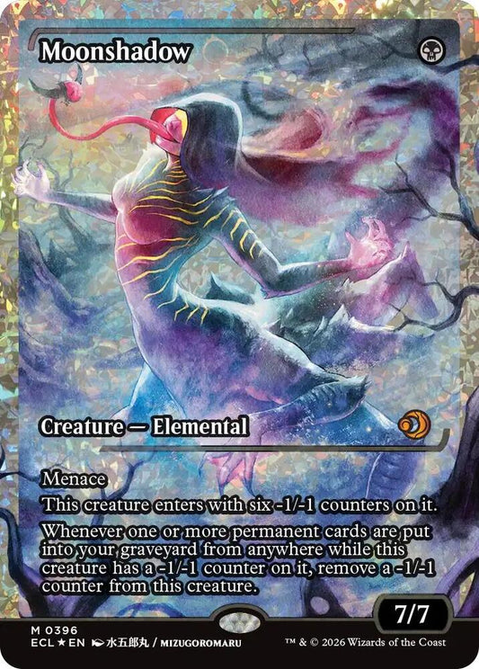 Moonshadow (0396) (Showcase) (Fracture Foil) [Lorwyn Eclipsed] 396