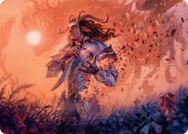 Rhys, the Evermore Art Card [Art Series: Lorwyn Eclipsed] 4