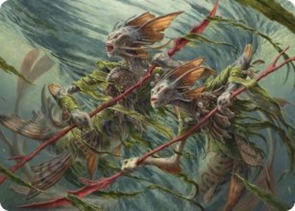 Champions of the Shoal Art Card [Art Series: Lorwyn Eclipsed] 6