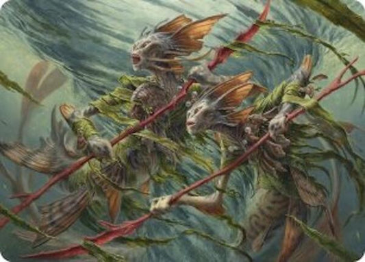 Champions of the Shoal Art Card [Art Series: Lorwyn Eclipsed] 6