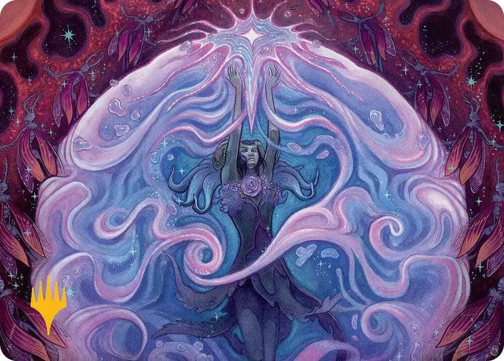 Glen Elendra's Answer Art Card (Gold-Stamped Planeswalker Symbol) [Art Series: Lorwyn Eclipsed] 7