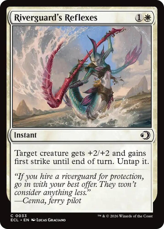 Riverguard's Reflexes [Lorwyn Eclipsed] 33