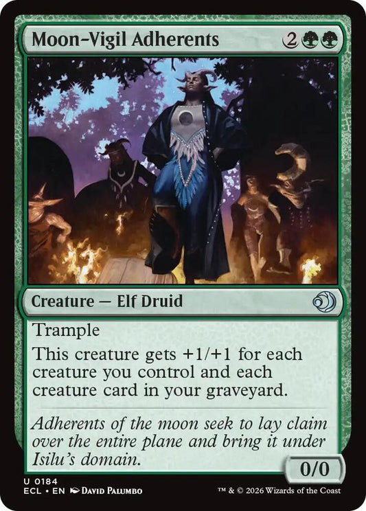 Moon-Vigil Adherents [Lorwyn Eclipsed] 184