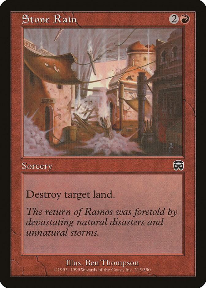 Stone Rain [Mercadian Masques] 215