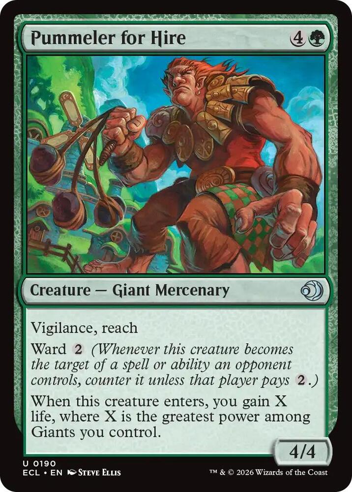 Pummeler for Hire [Lorwyn Eclipsed] 190