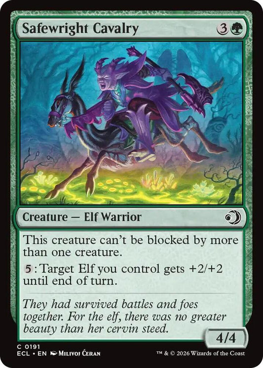 Safewright Cavalry [Lorwyn Eclipsed] 191