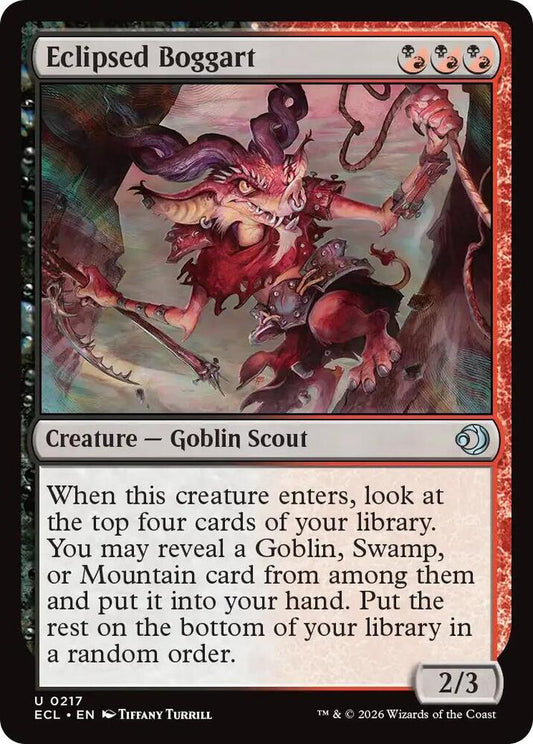 Eclipsed Boggart [Lorwyn Eclipsed] 217