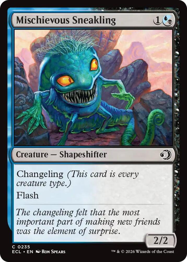 Mischievous Sneakling [Lorwyn Eclipsed] 235