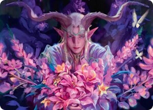 Dawnhand Eulogist Art Card [Art Series: Lorwyn Eclipsed] 14