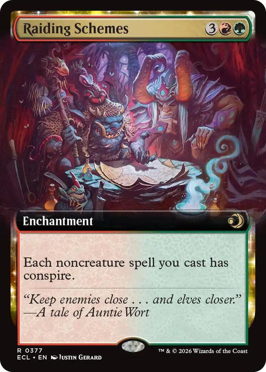 Raiding Schemes (Extended Art) [Lorwyn Eclipsed] 377