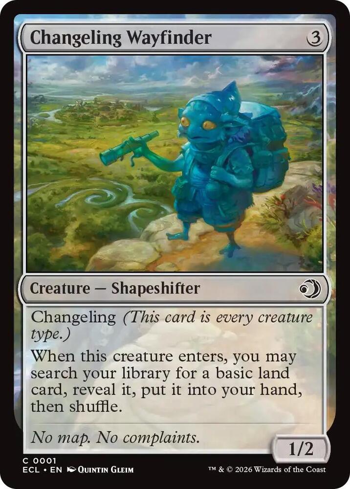 Changeling Wayfinder [Lorwyn Eclipsed] 1